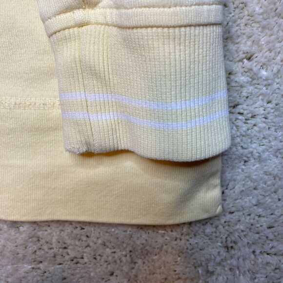 Vintage Eddie Bauer Yellow Quarter Zip Sweatshirt Women’s Size XXL - Picture 7 of 13